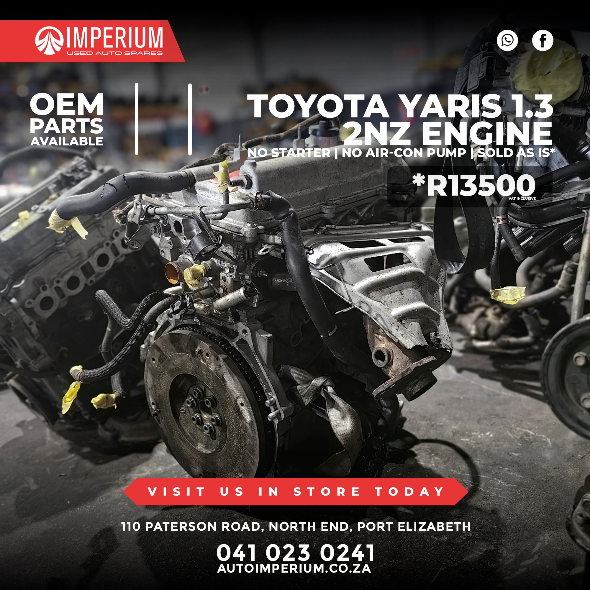 Toyota Yaris 2NZ Engine - Image 4