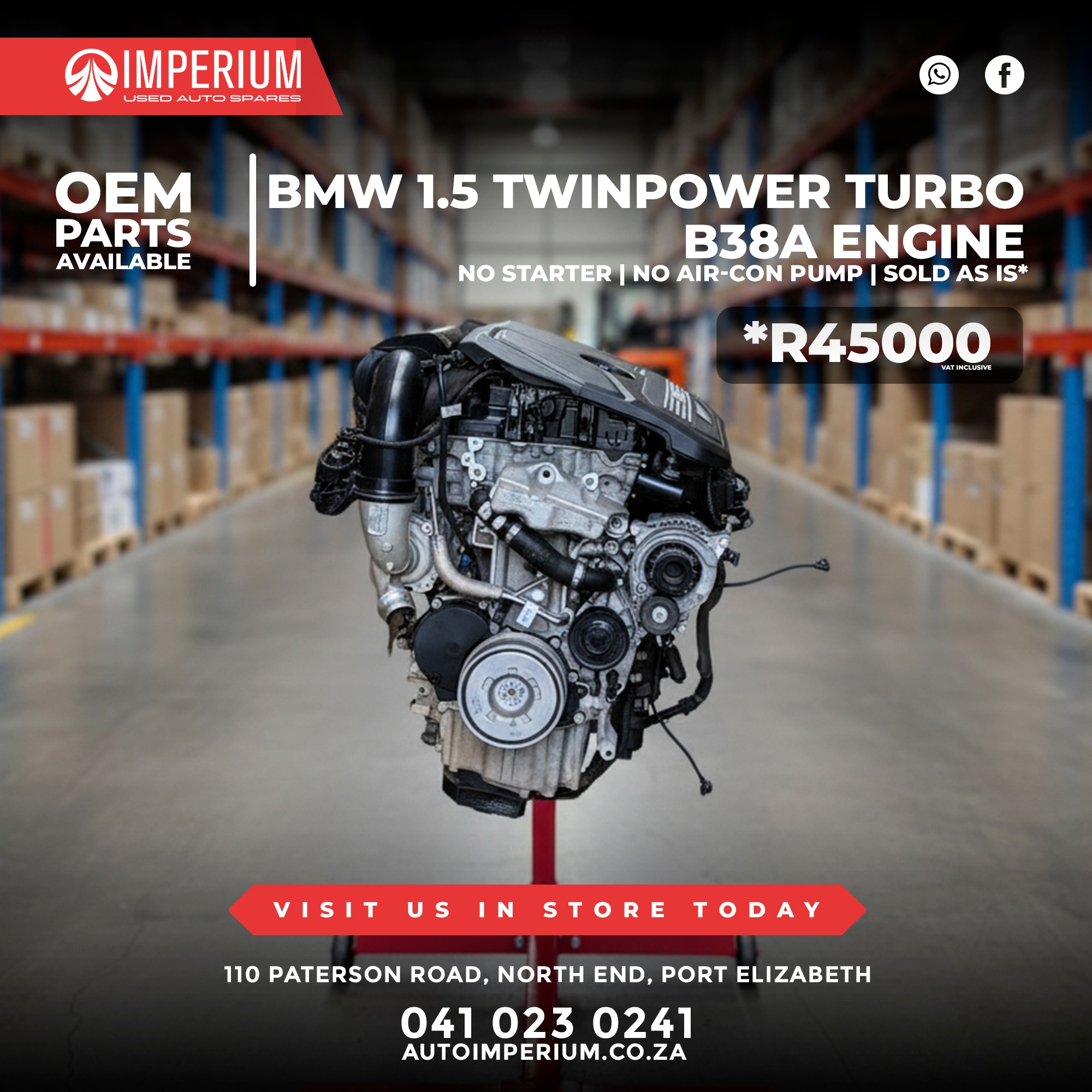 BMW N44 B38A 1.5 Engine - Image 4