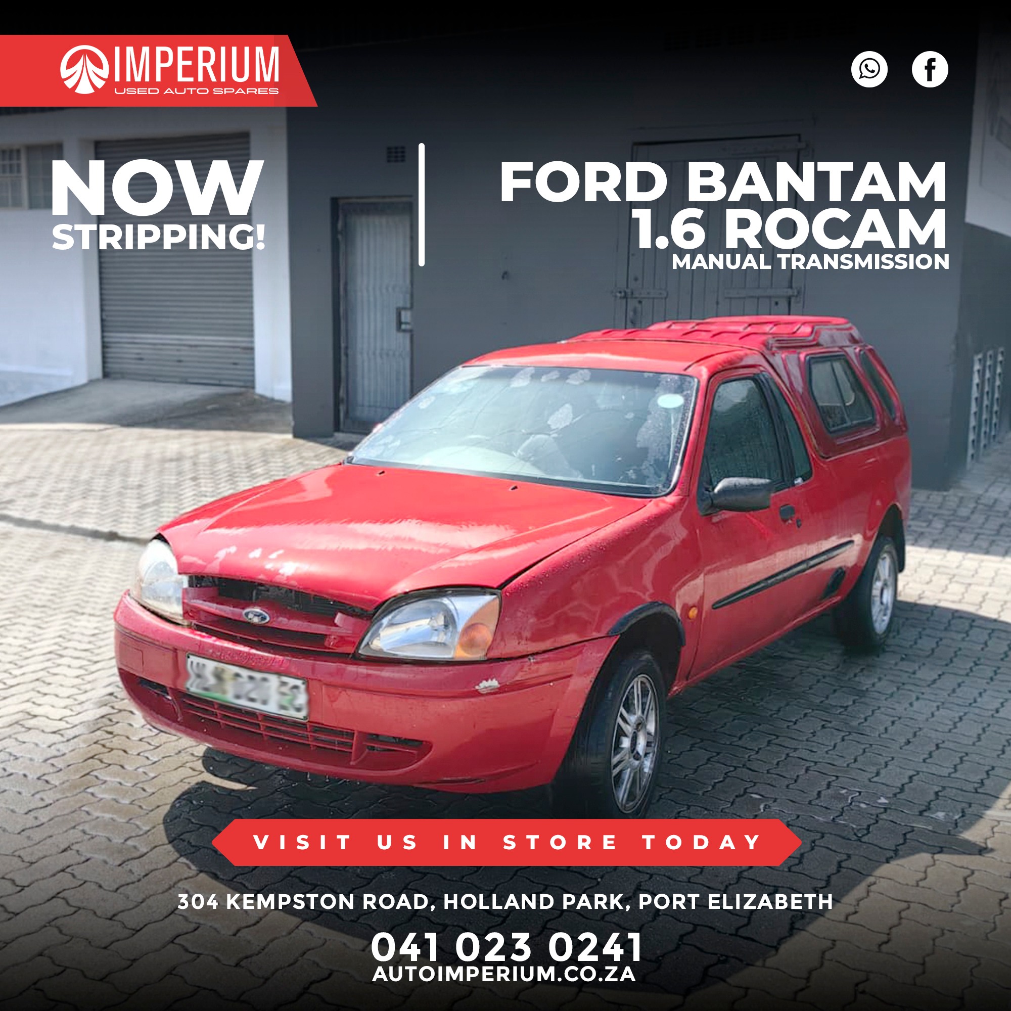 ford bantam 1.6 rocam