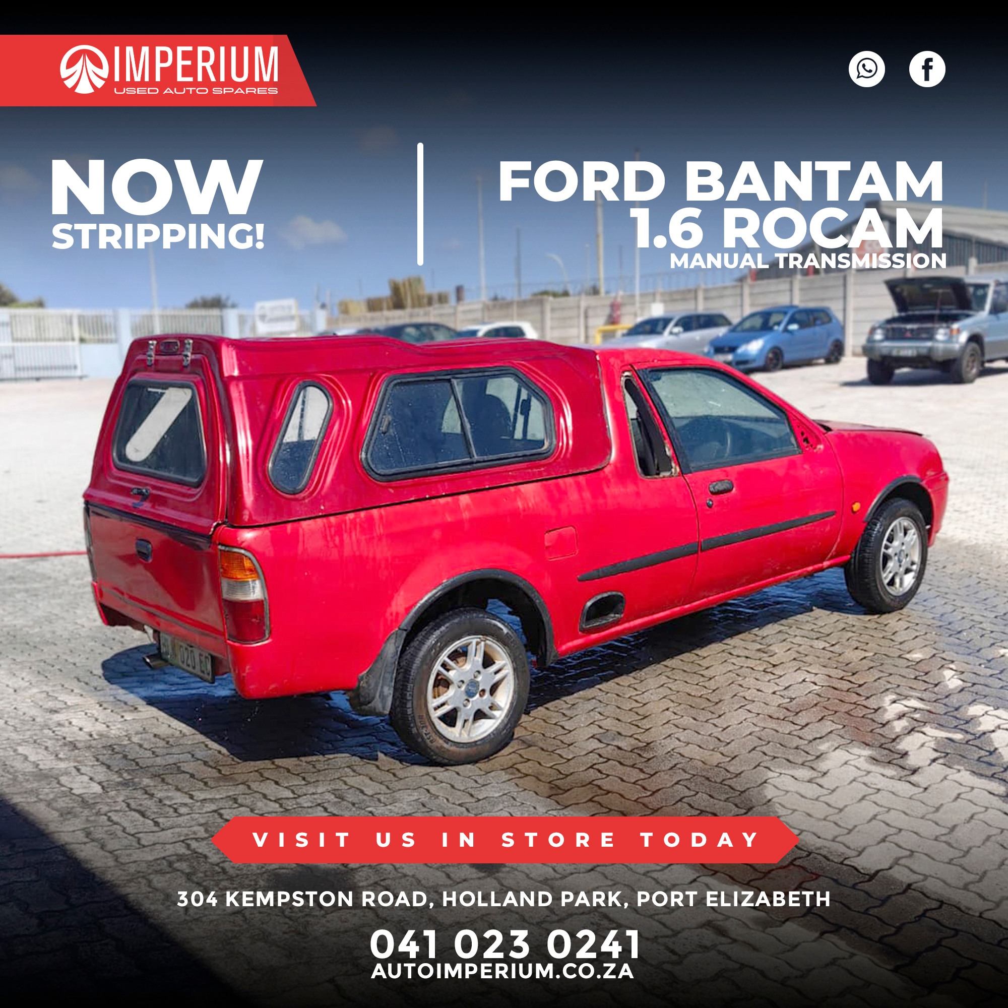 ford bantam 1.6 rocam
