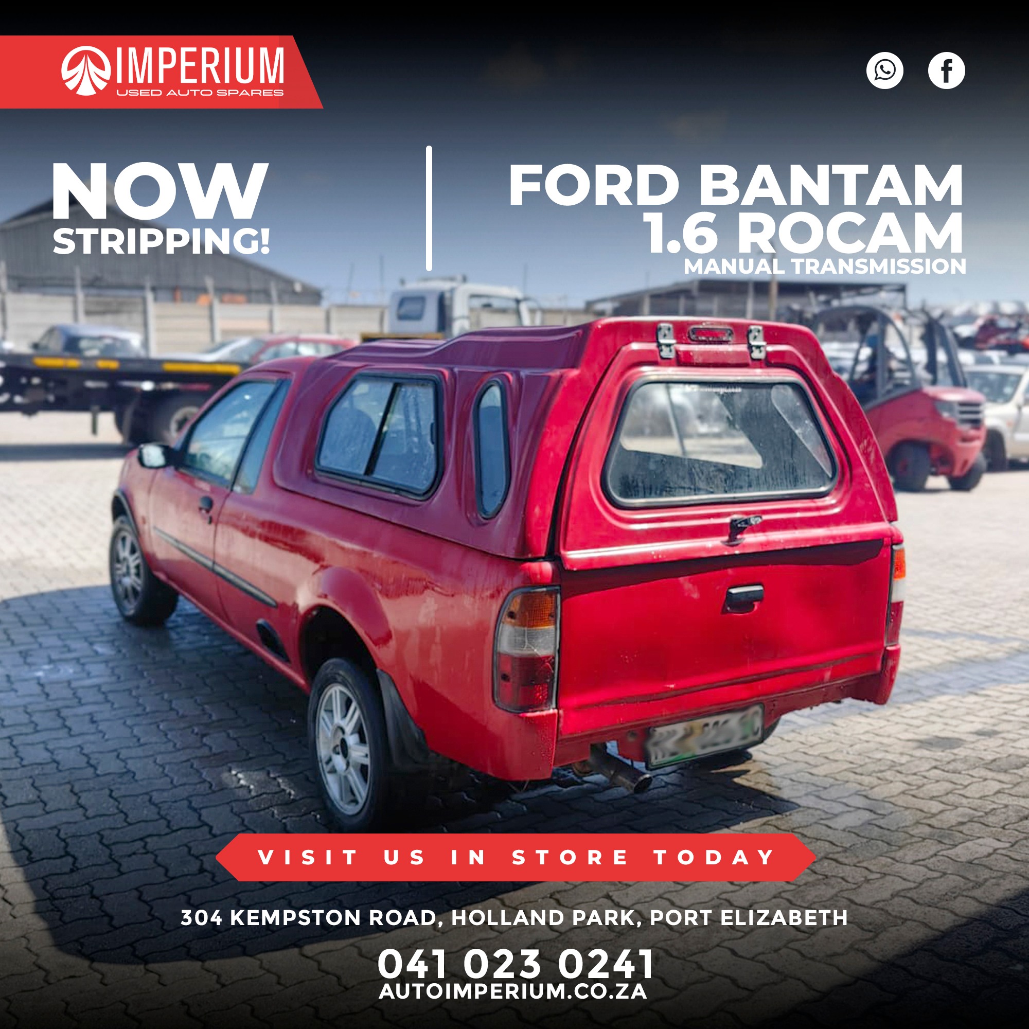 ford bantam 1.6 rocam