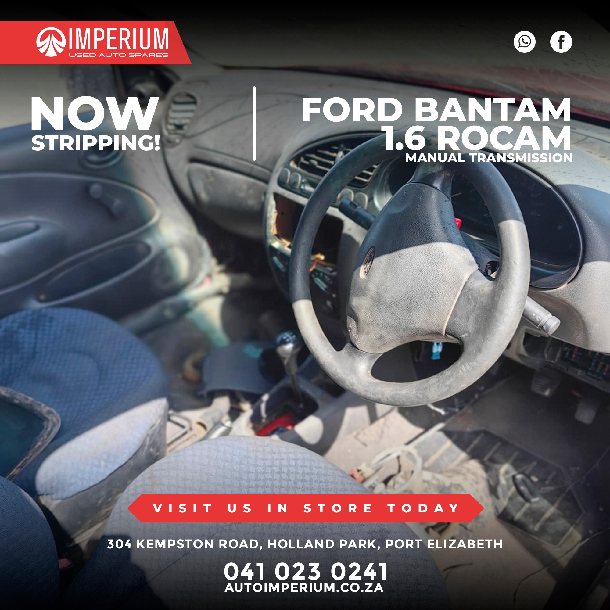 ford bantam 1.6 rocam