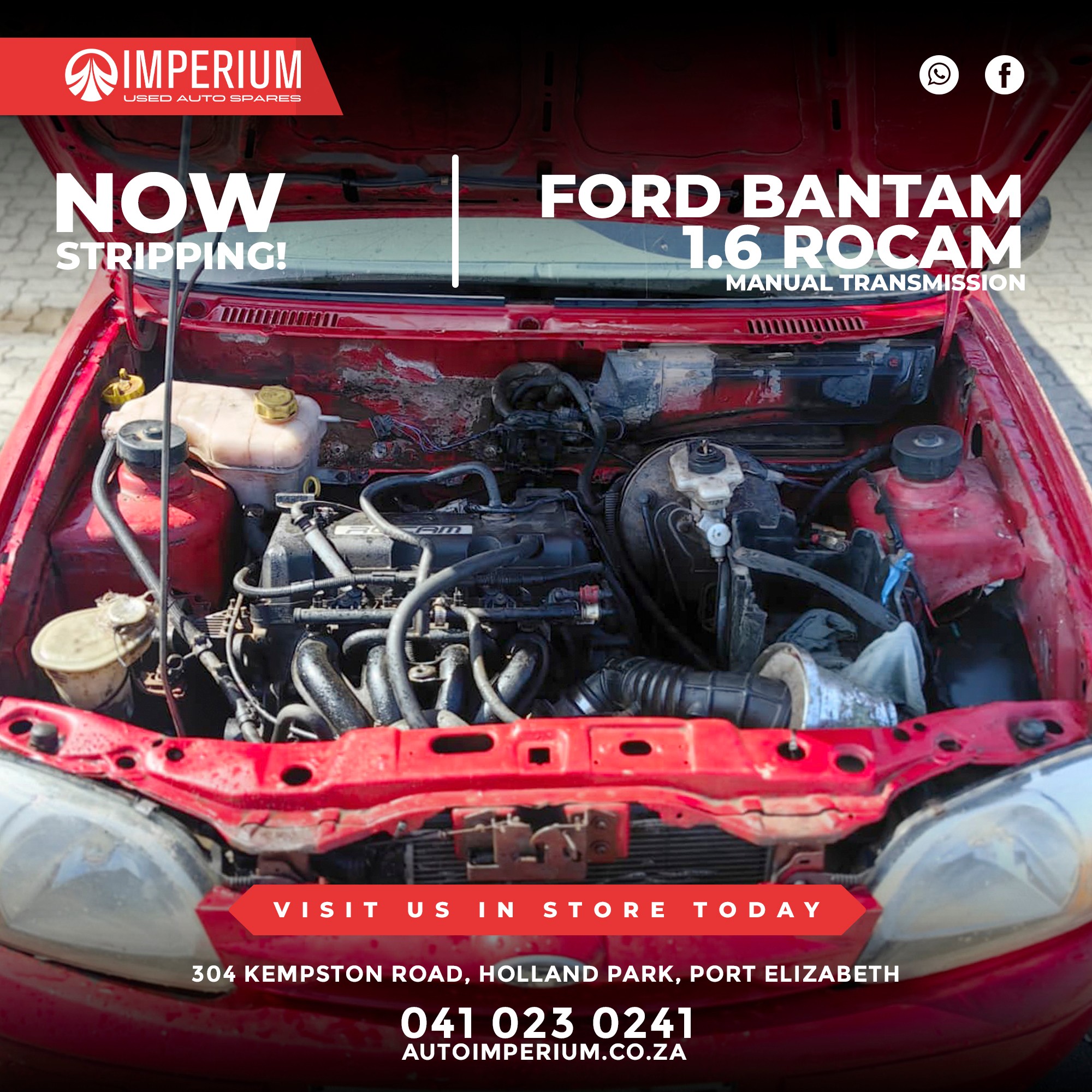 ford bantam 1.6 rocam