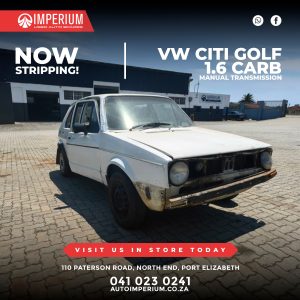 volkswagen citi golf 1.6 carb