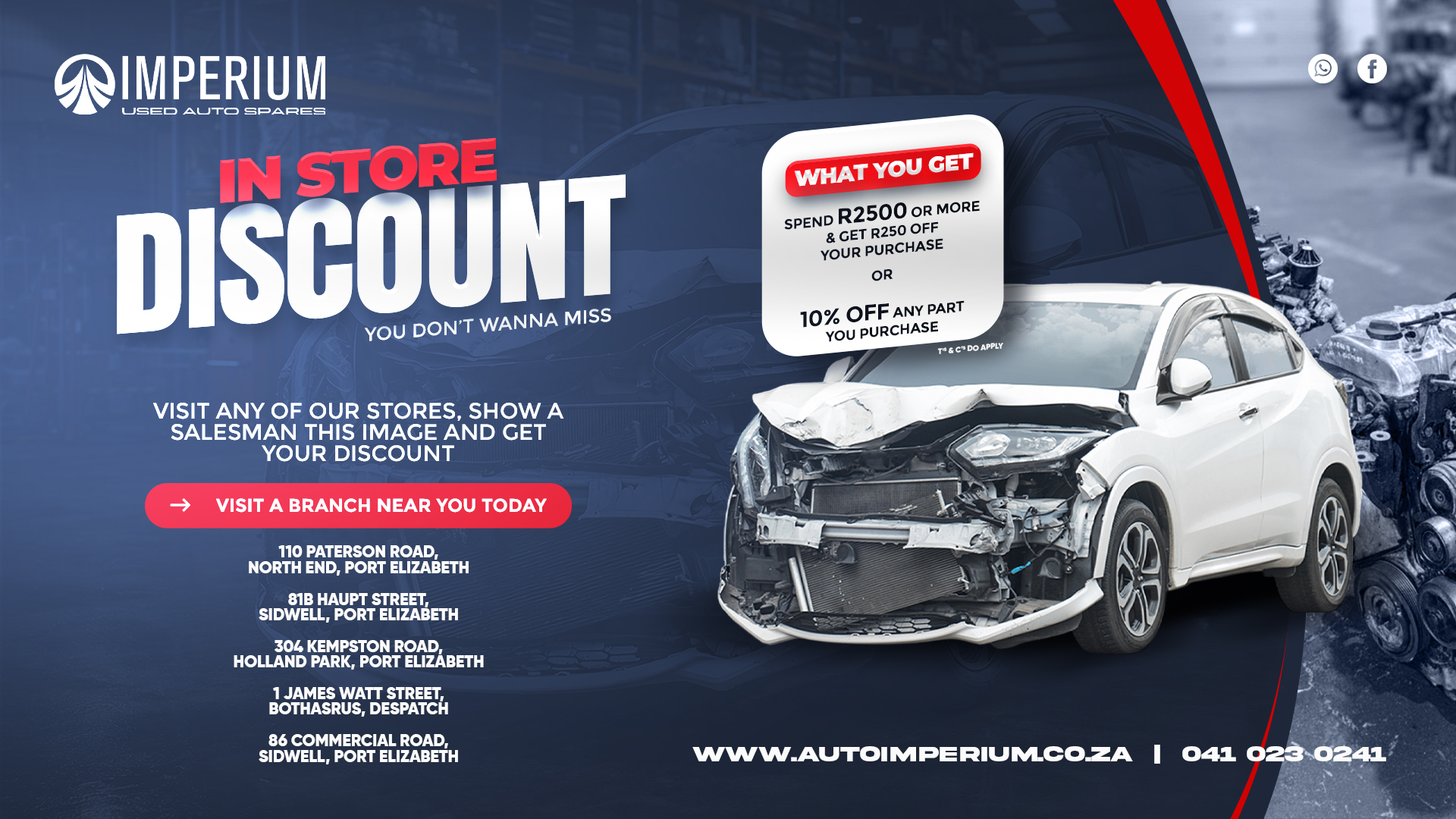 Imperium In Store Discount Promotion