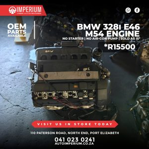 BMW 328i E46 M54 Engine