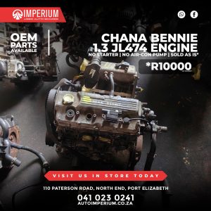 Chana Bennie 1.3 JL474 Engine