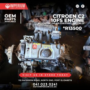 Citroen C2 1.4 8V 10FS Engine