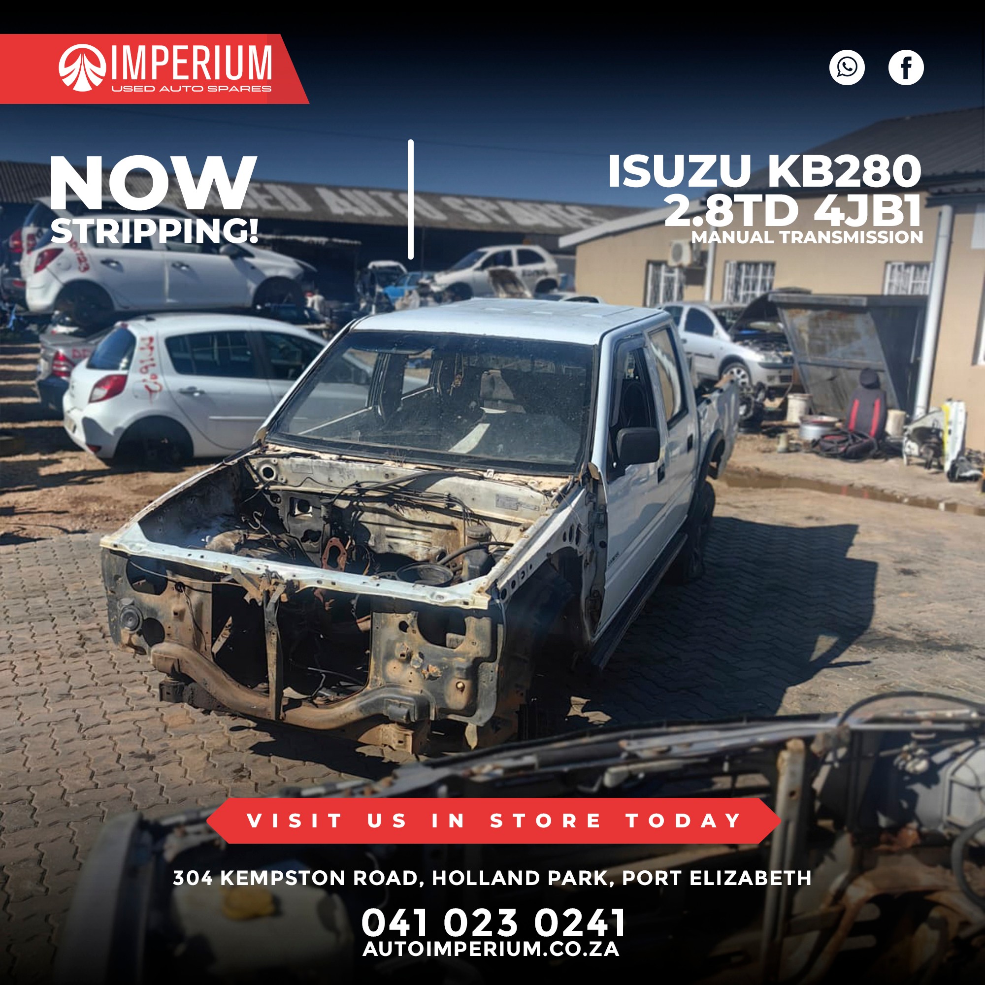 Isuzu KB280 2.8TD 4JB1 - Image 2