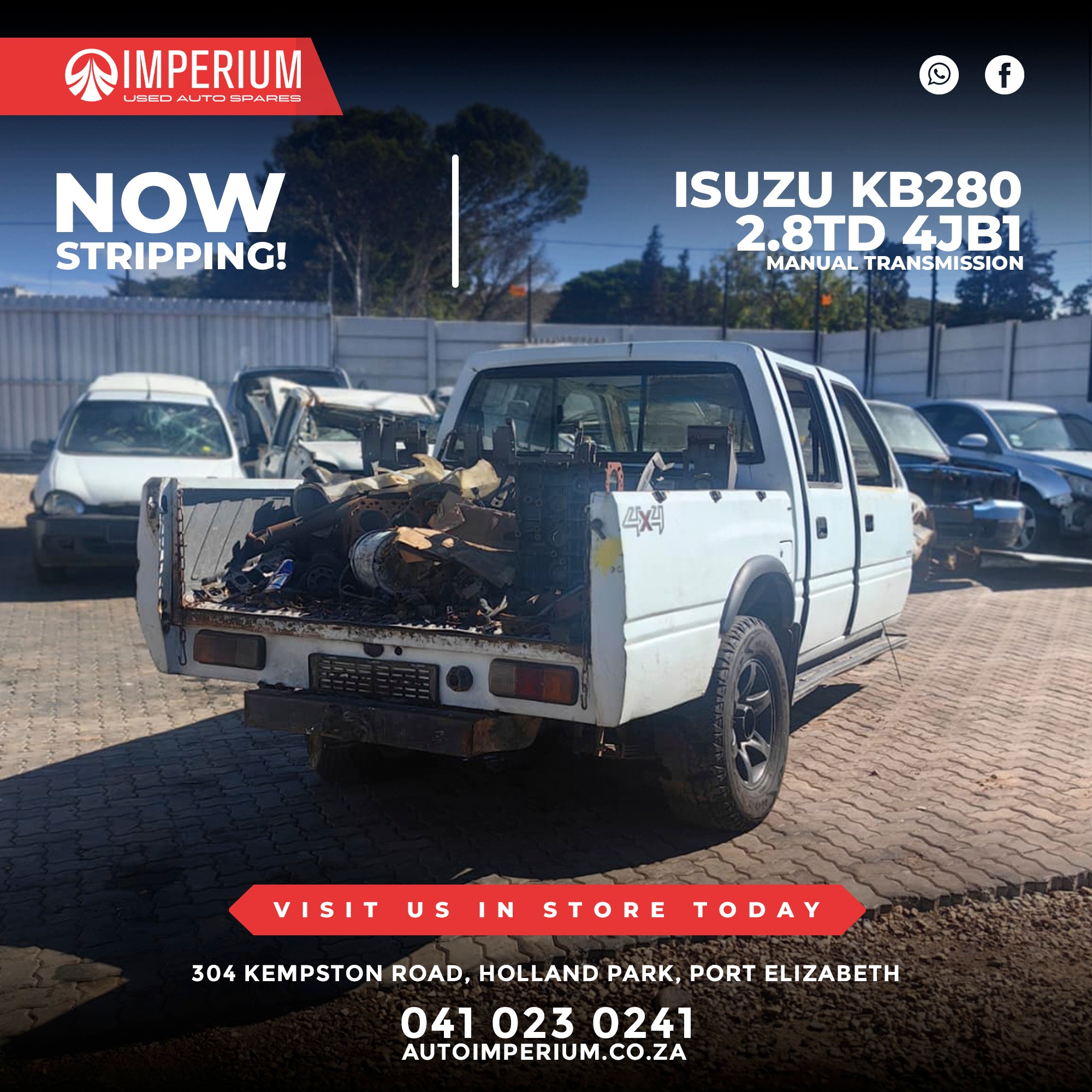 Isuzu KB280 2.8TD 4JB1 - Image 4