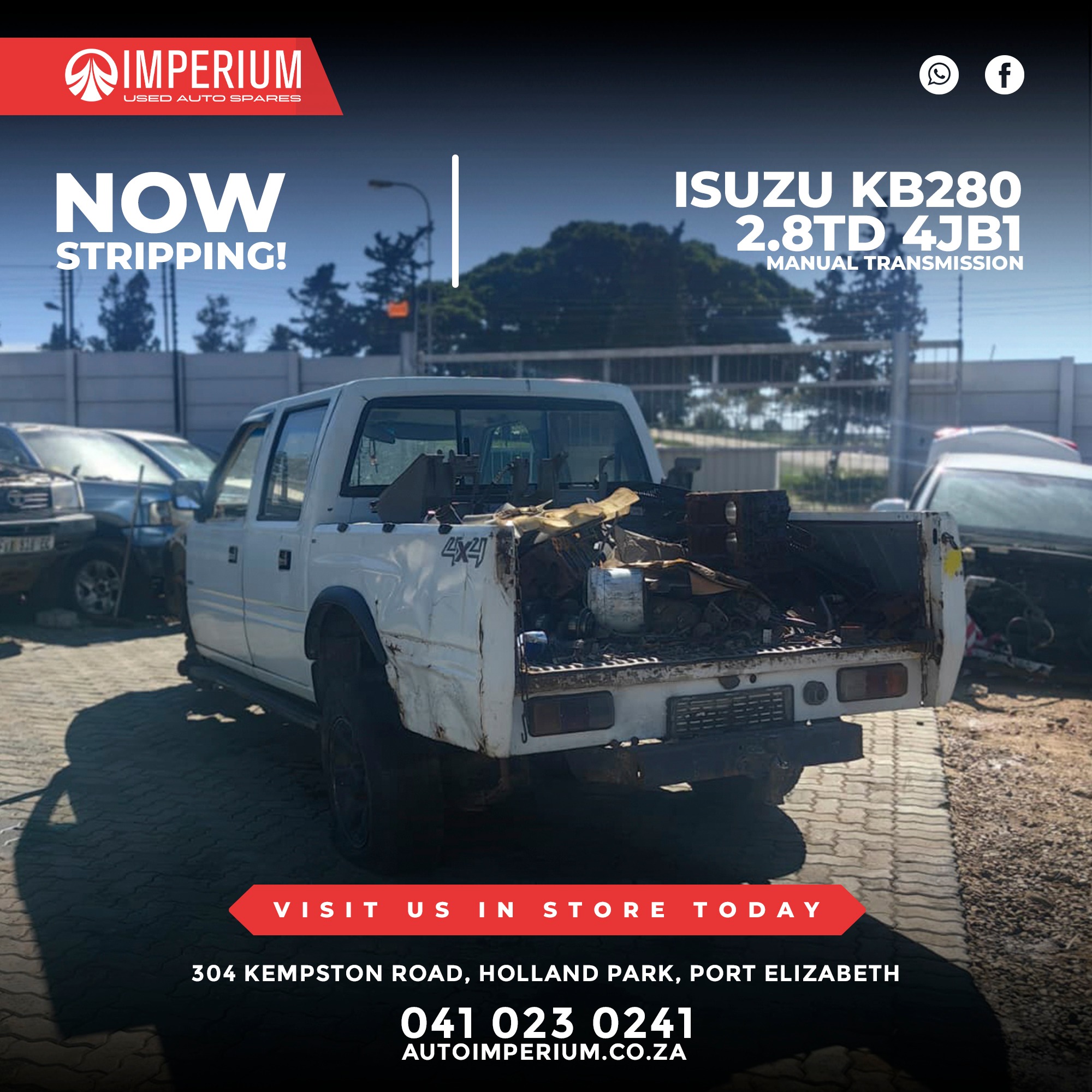Isuzu KB280 2.8TD 4JB1 - Image 3