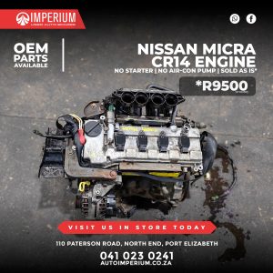 Nissan Micra 1.4 CR14 Engine
