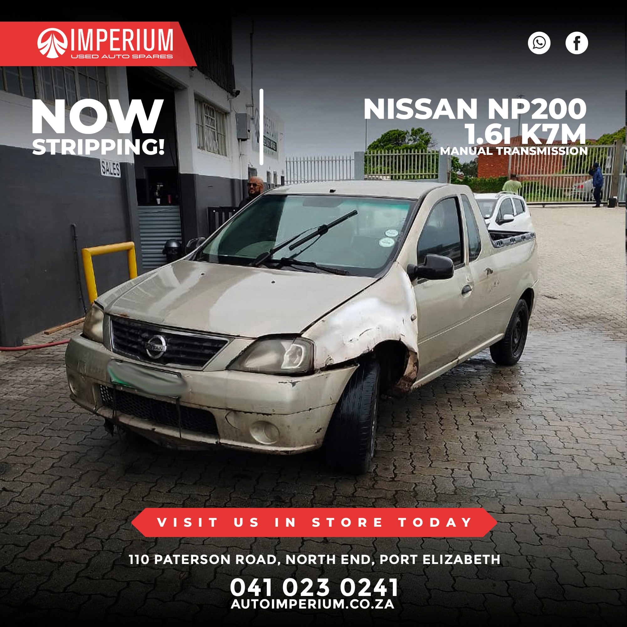 Nissan NP200 1.6i K7M - Image 2