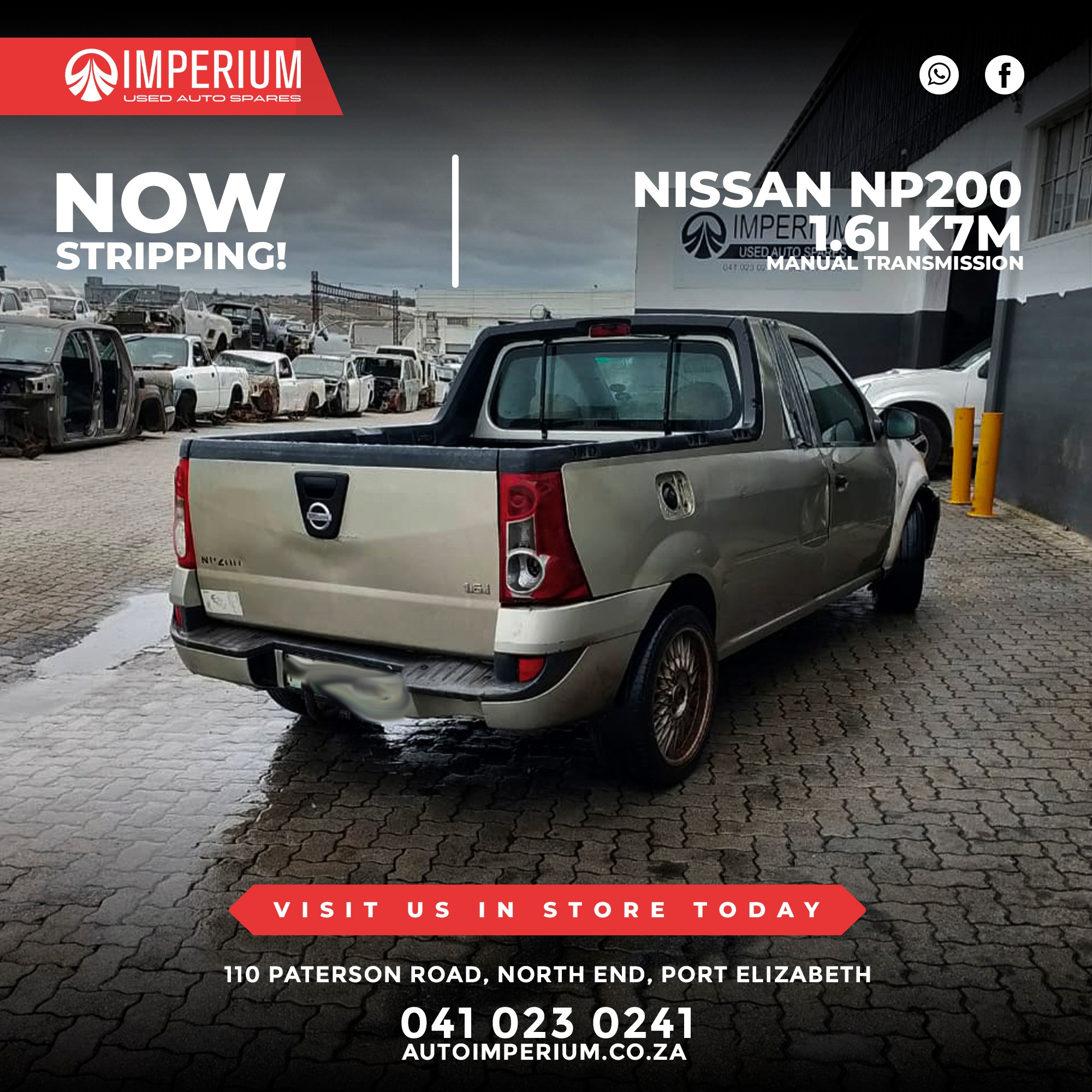 Nissan NP200 1.6i K7M - Image 6