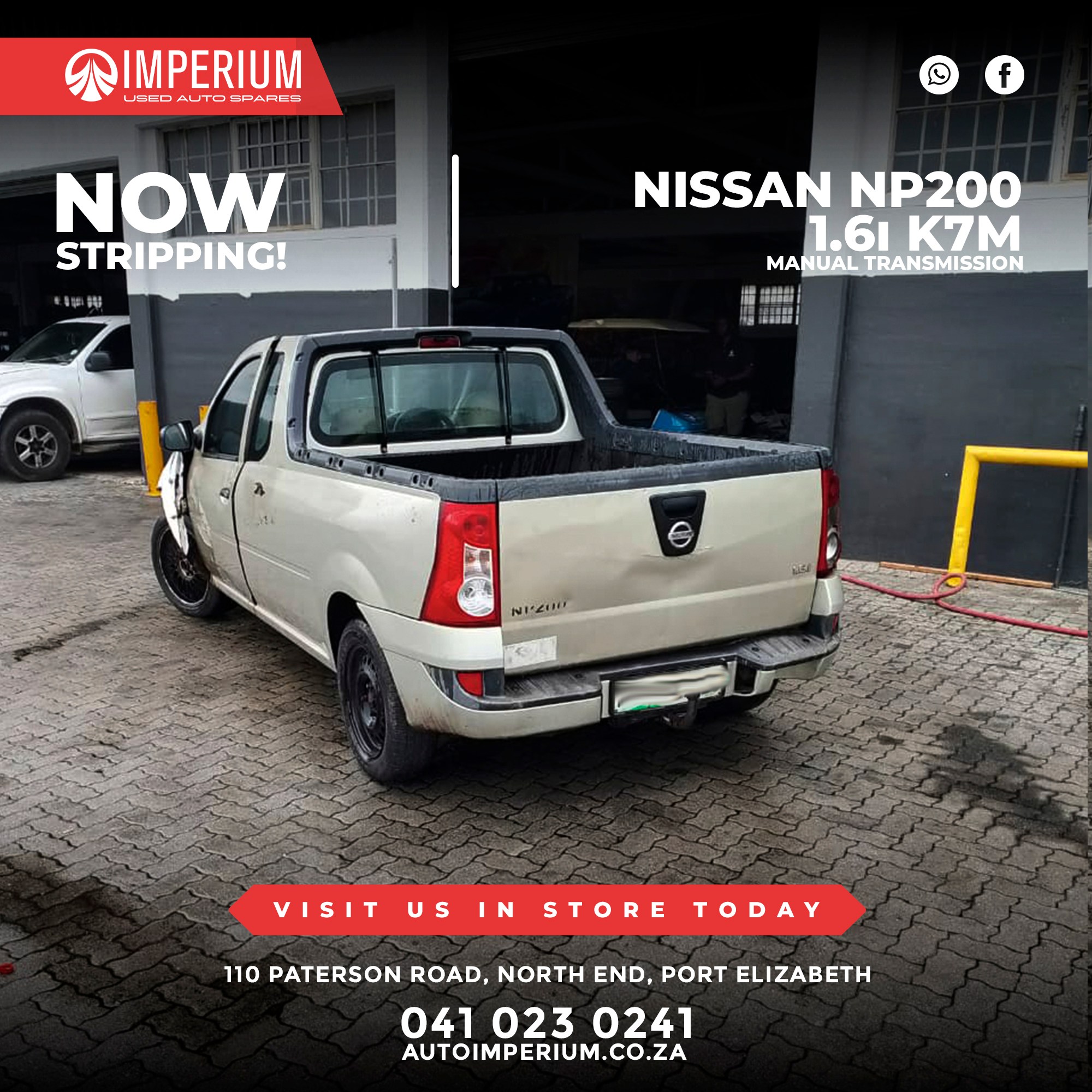 Nissan NP200 1.6i K7M - Image 5