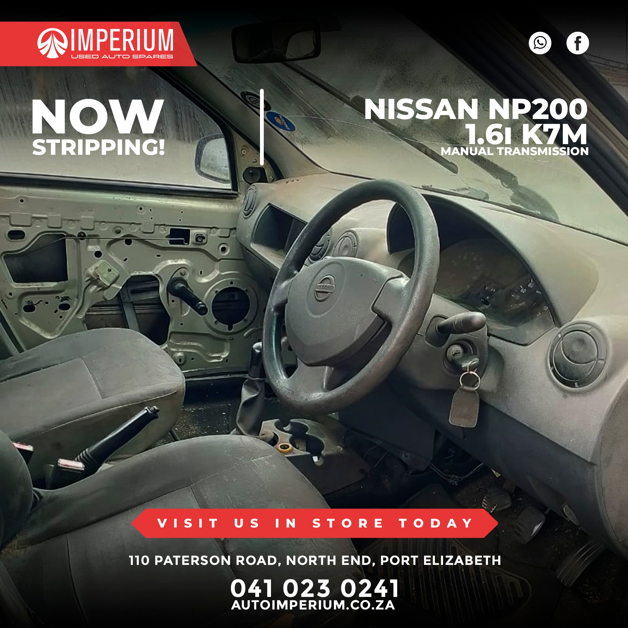 Nissan NP200 1.6i K7M - Image 4