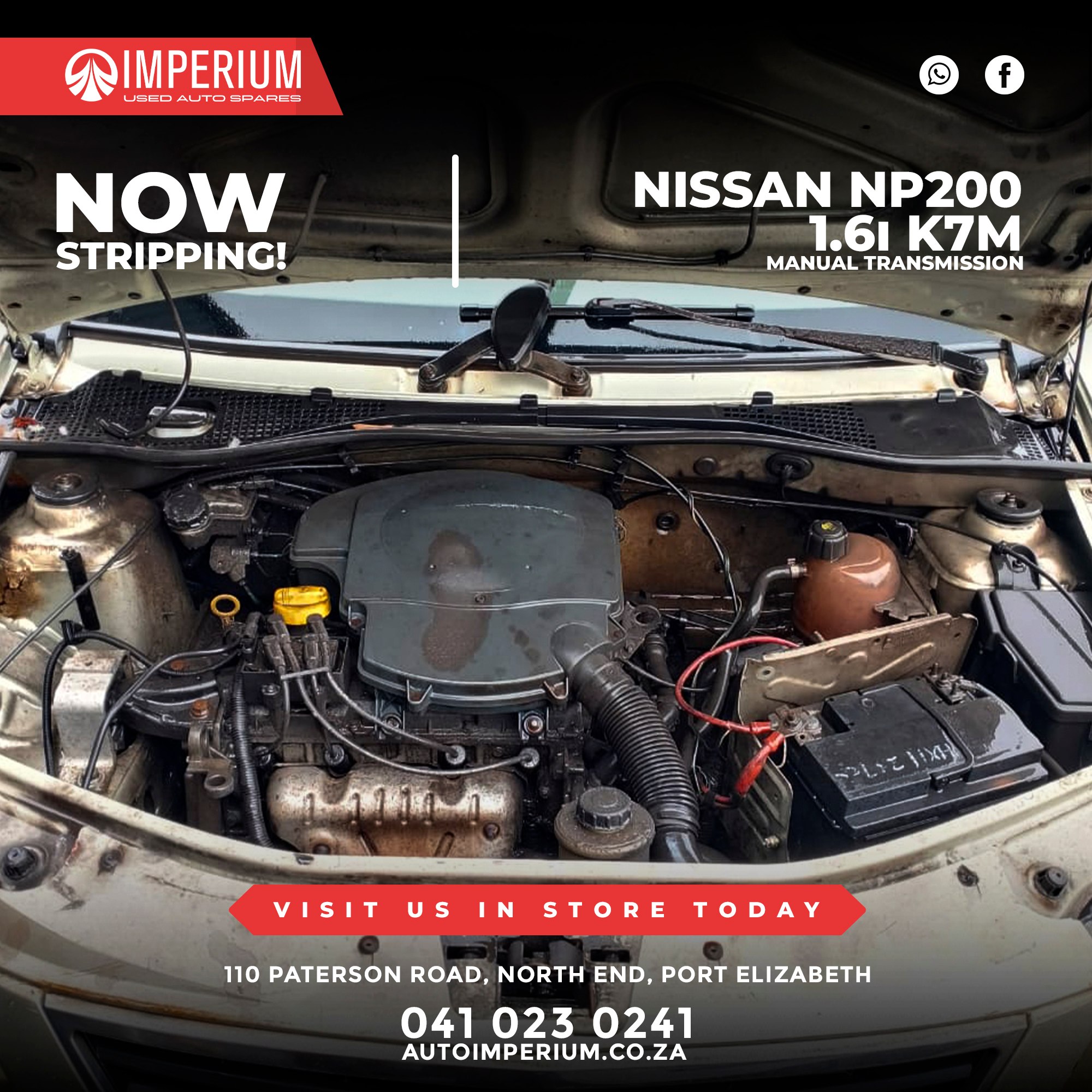 Nissan NP200 1.6i K7M - Image 3