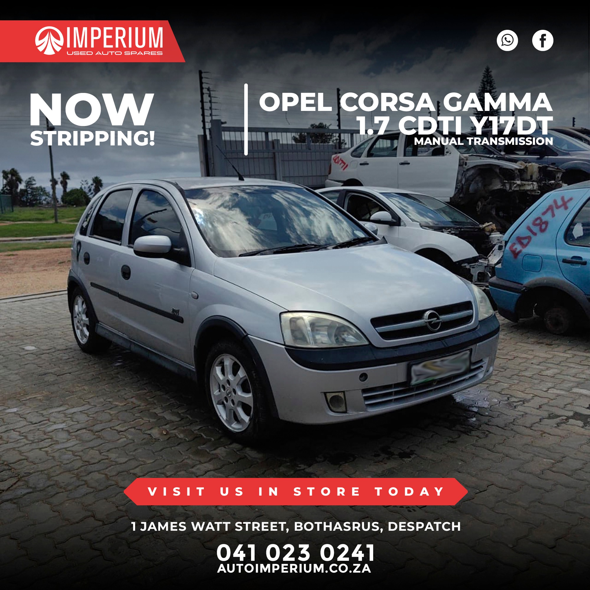 Opel Corsa Gamma 1.7CDTi Y17DT