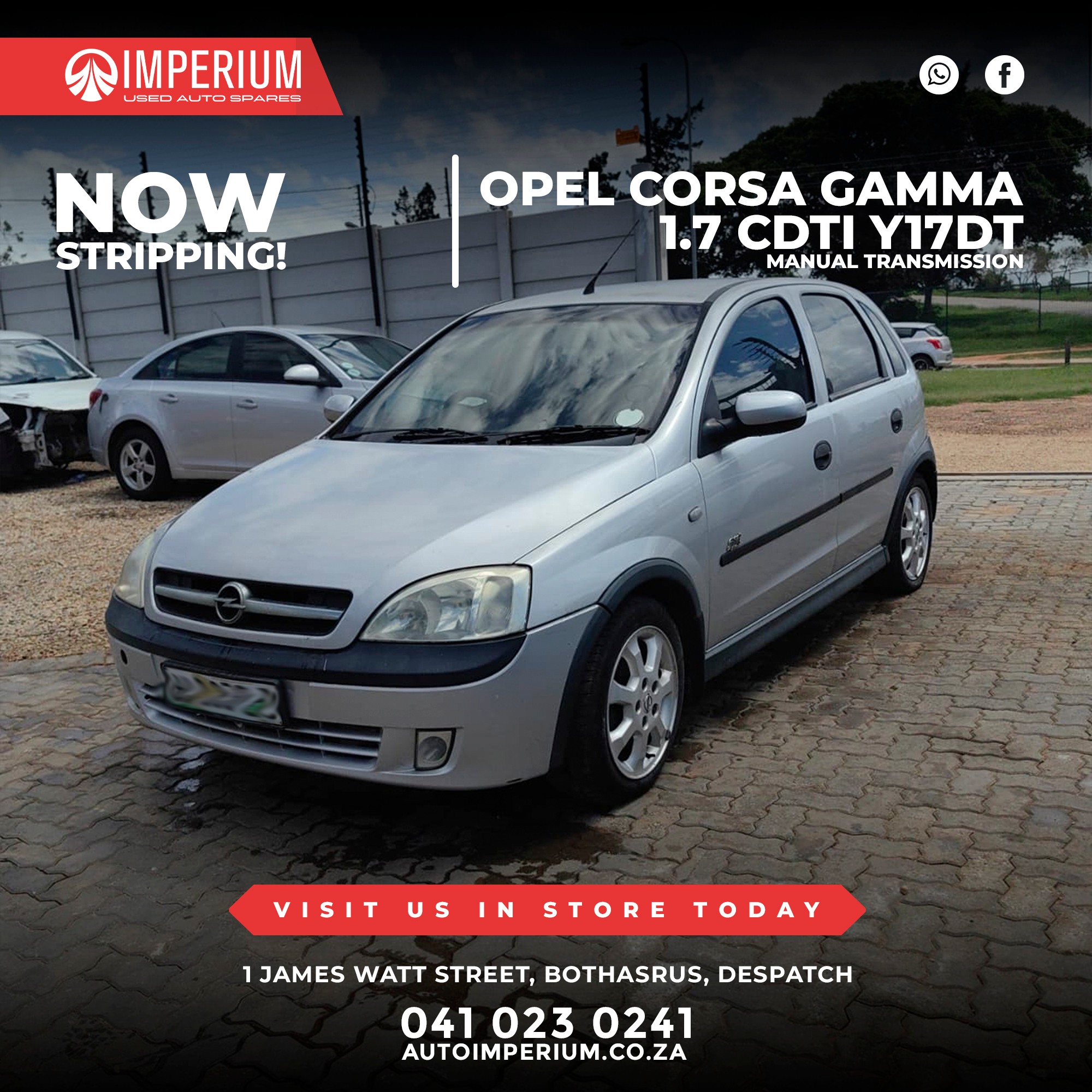 Opel Corsa Gamma 1.7CDTi Y17DT - Image 2