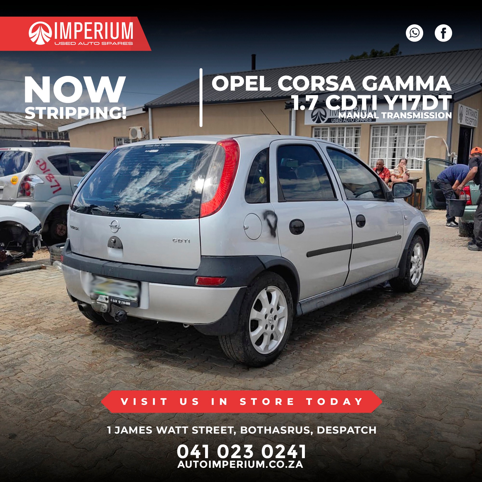 Opel Corsa Gamma 1.7CDTi Y17DT - Image 4