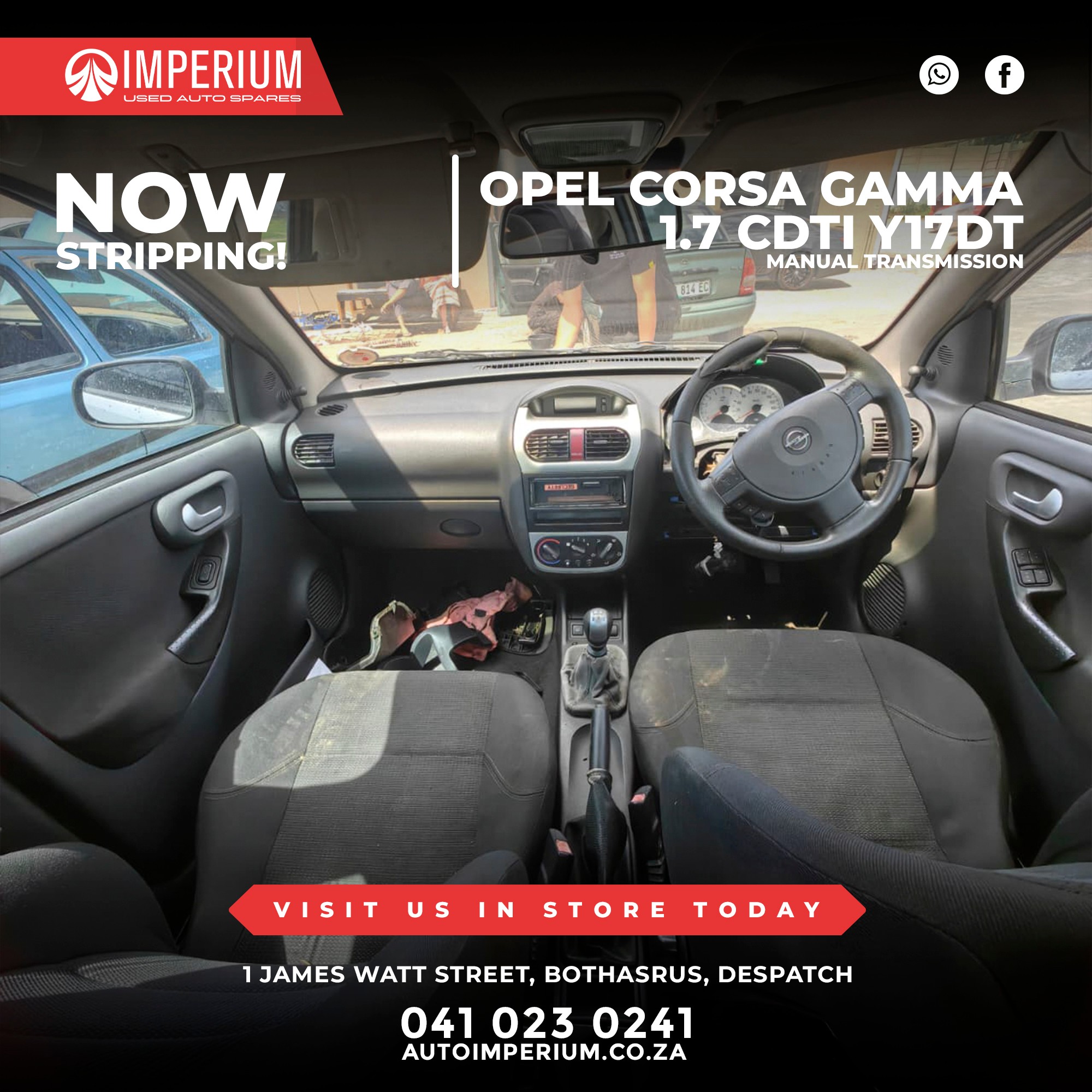 Opel Corsa Gamma 1.7CDTi Y17DT - Image 6