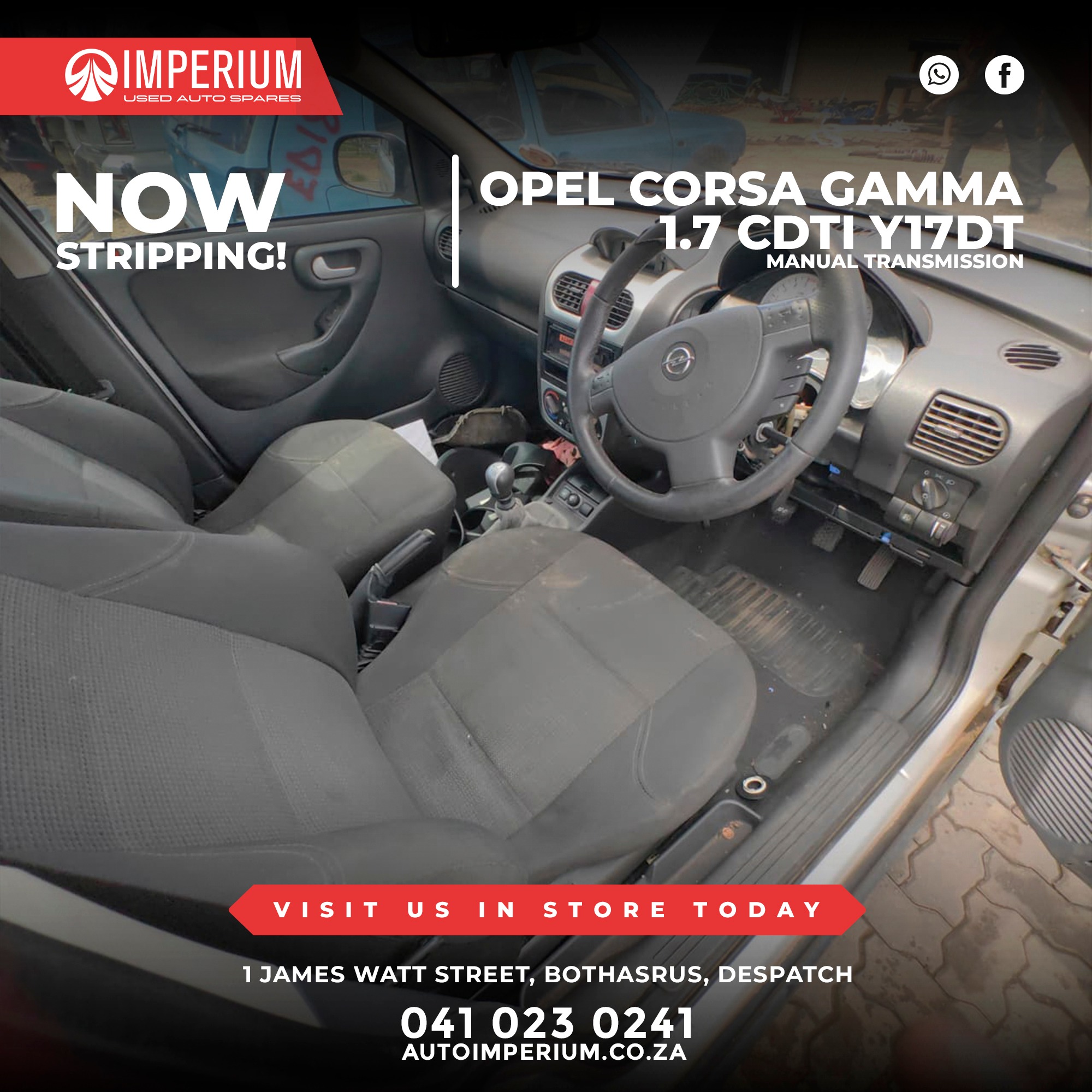 Opel Corsa Gamma 1.7CDTi Y17DT - Image 5