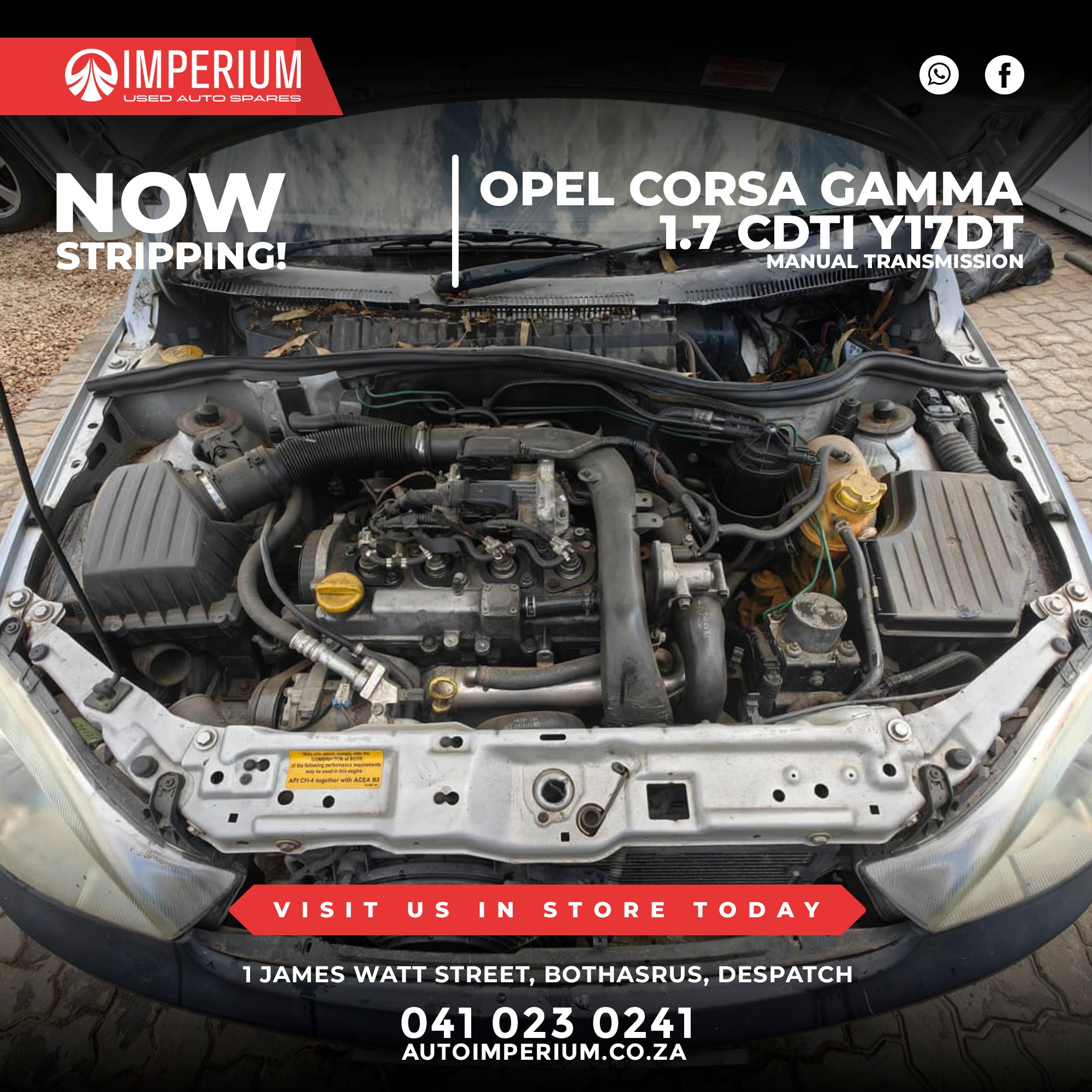 Opel Corsa Gamma 1.7CDTi Y17DT - Image 7