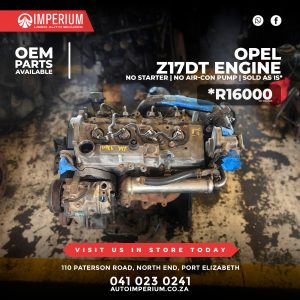 Opel 1.7 Diesel Z17DT Engine