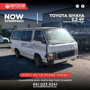 Toyota Siyaya 2.2 4Y