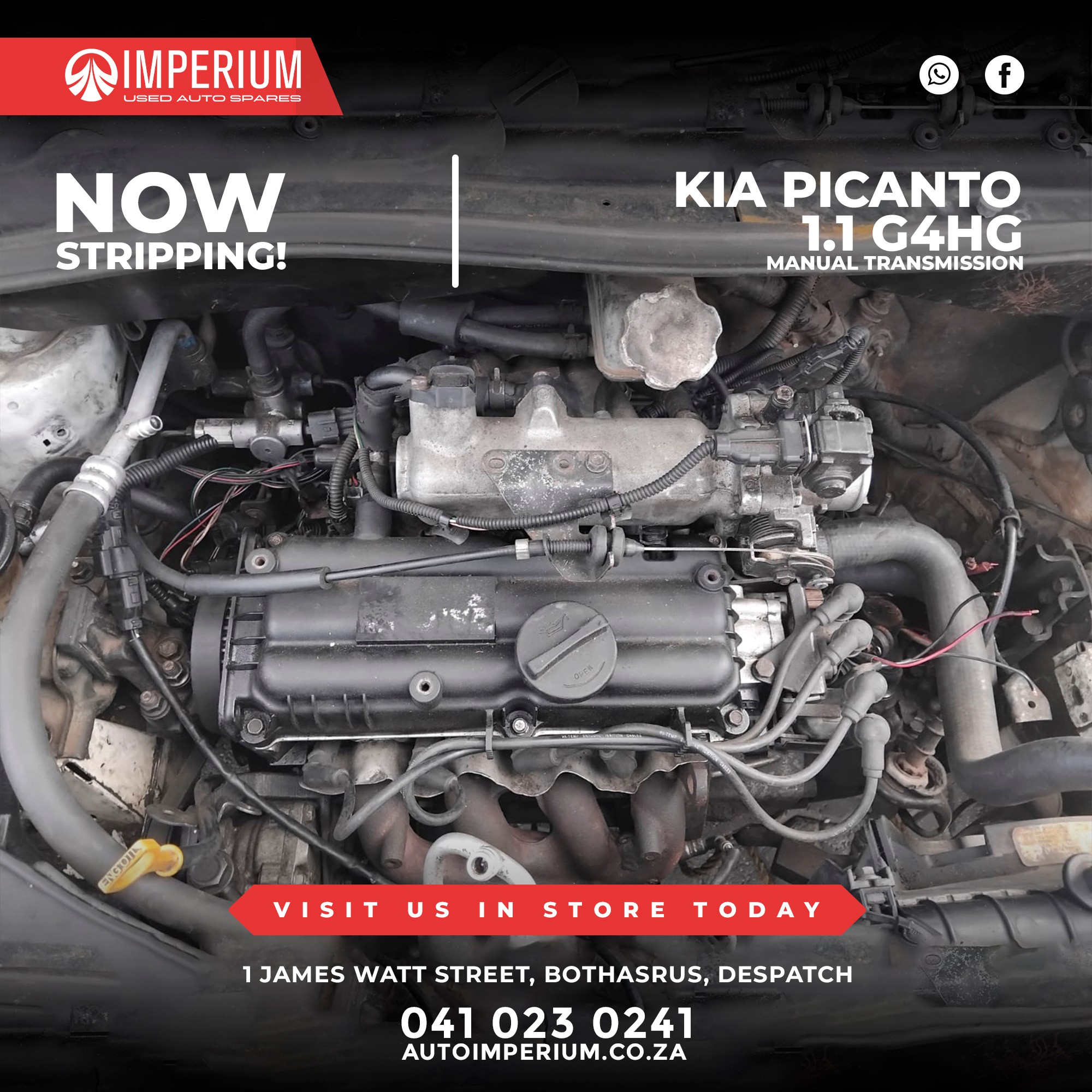 Kia Picanto 1.1 G4HG - Image 3