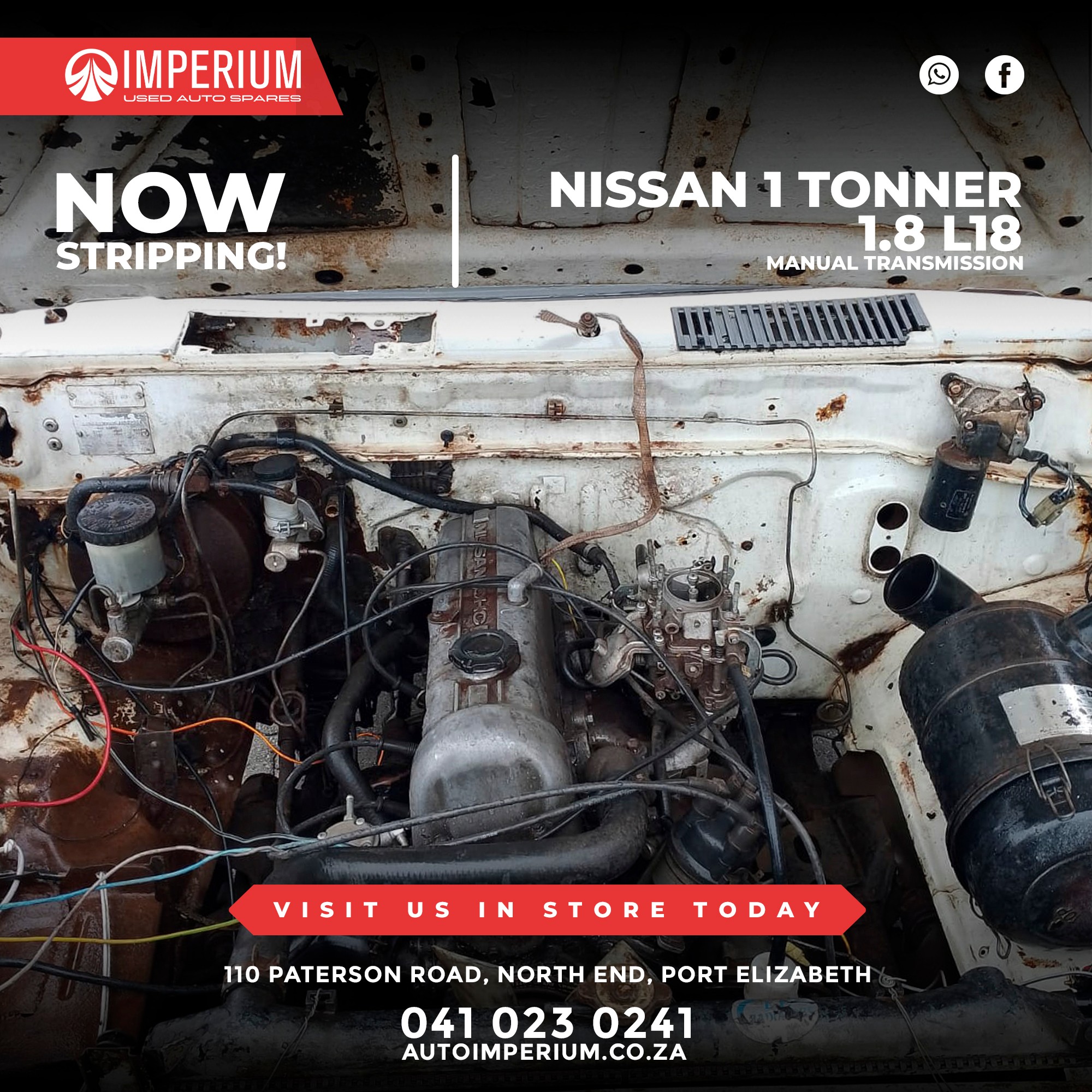Nissan 1 Tonner 1.8 L18 - Image 3