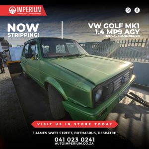 Volkswagen Golf Mk1 1.4 MP9 AGY
