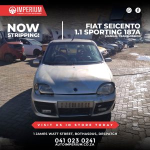 Fiat Seicento Sporting 1.1 187A