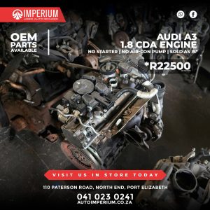 Audi A3 1.8 CDA Engine