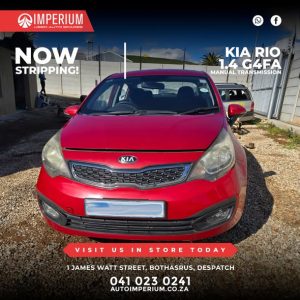 Kia Rio 1.4 G4FA