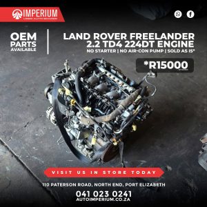 Land Rover Freelander 2.2 TD4 224DT Engine