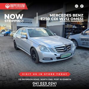 Mercedes-Benz E250 CDI W212 OM651