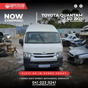 Toyota Quantam 2.5D 2KD