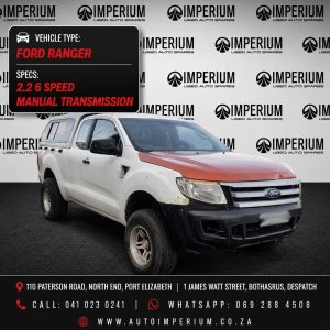 Ford Ranger Hi-Rider 2.2 6 Speed Manual Transmission