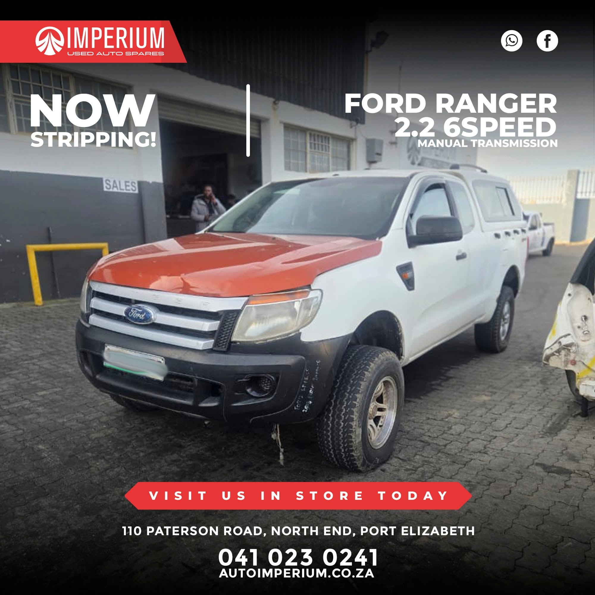 Ford Ranger Hi-Rider 2.2 6 Speed Manual Transmission - Image 2