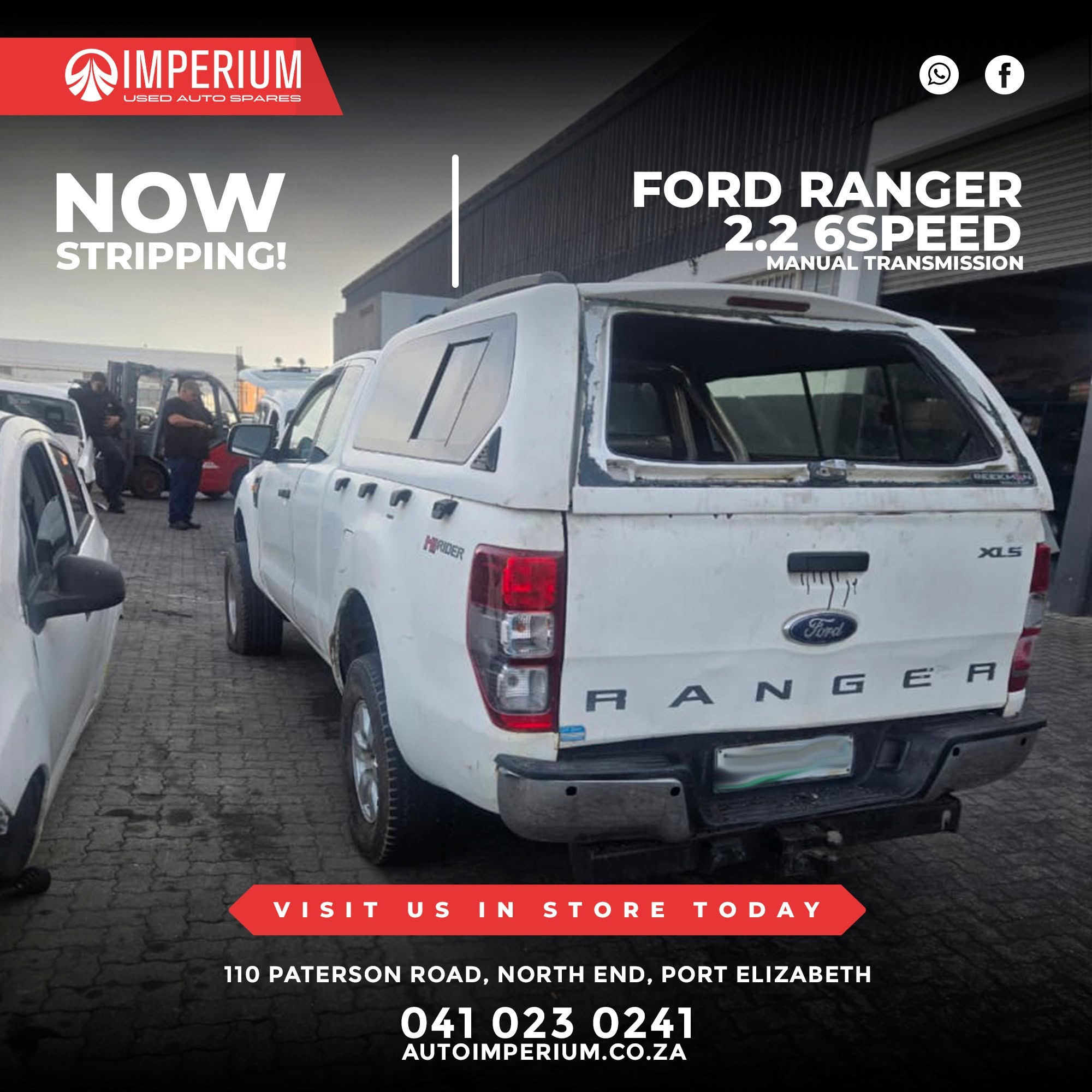 Ford Ranger Hi-Rider 2.2 6 Speed Manual Transmission - Image 4