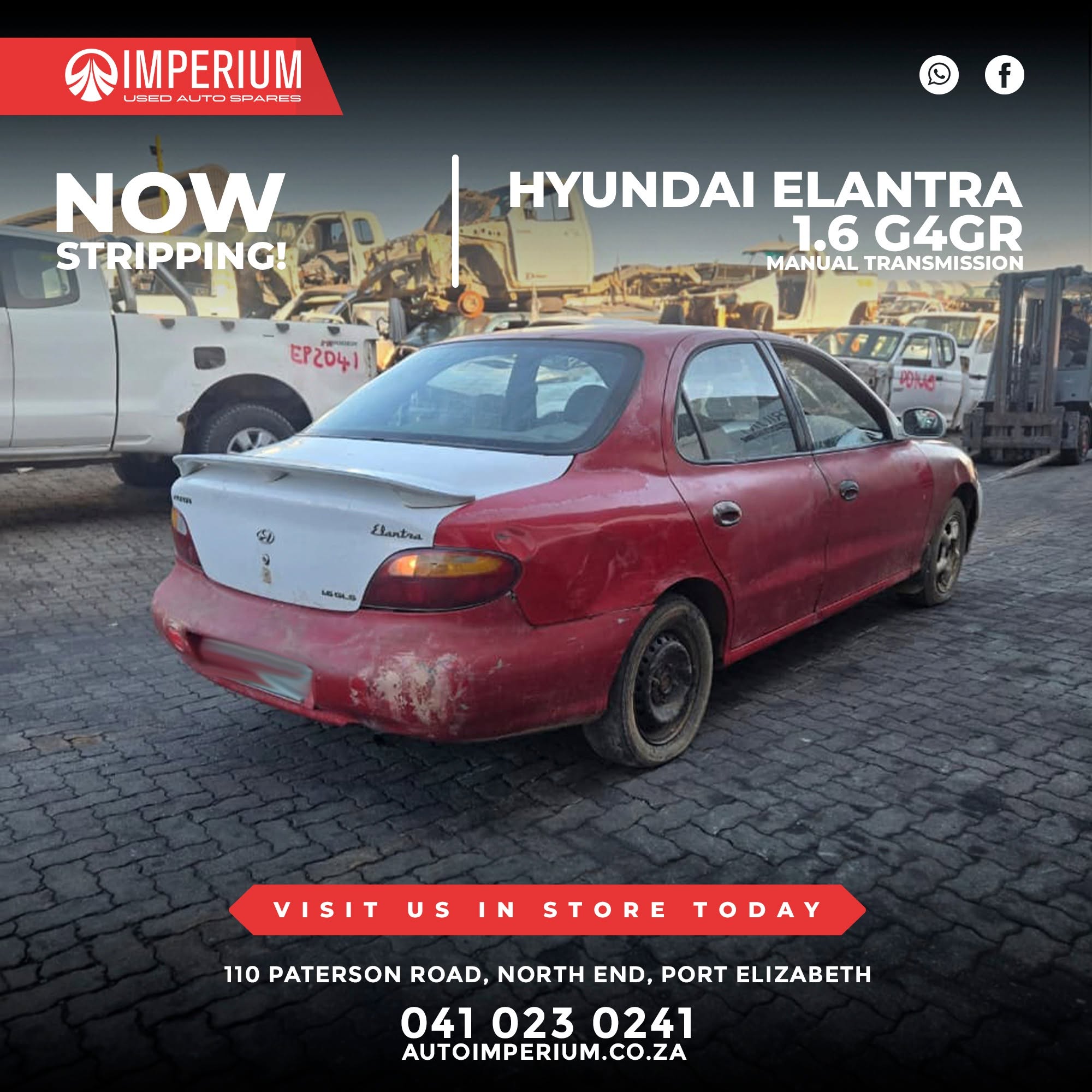 Hyundai Elantra 1.6 G4GR - Image 3