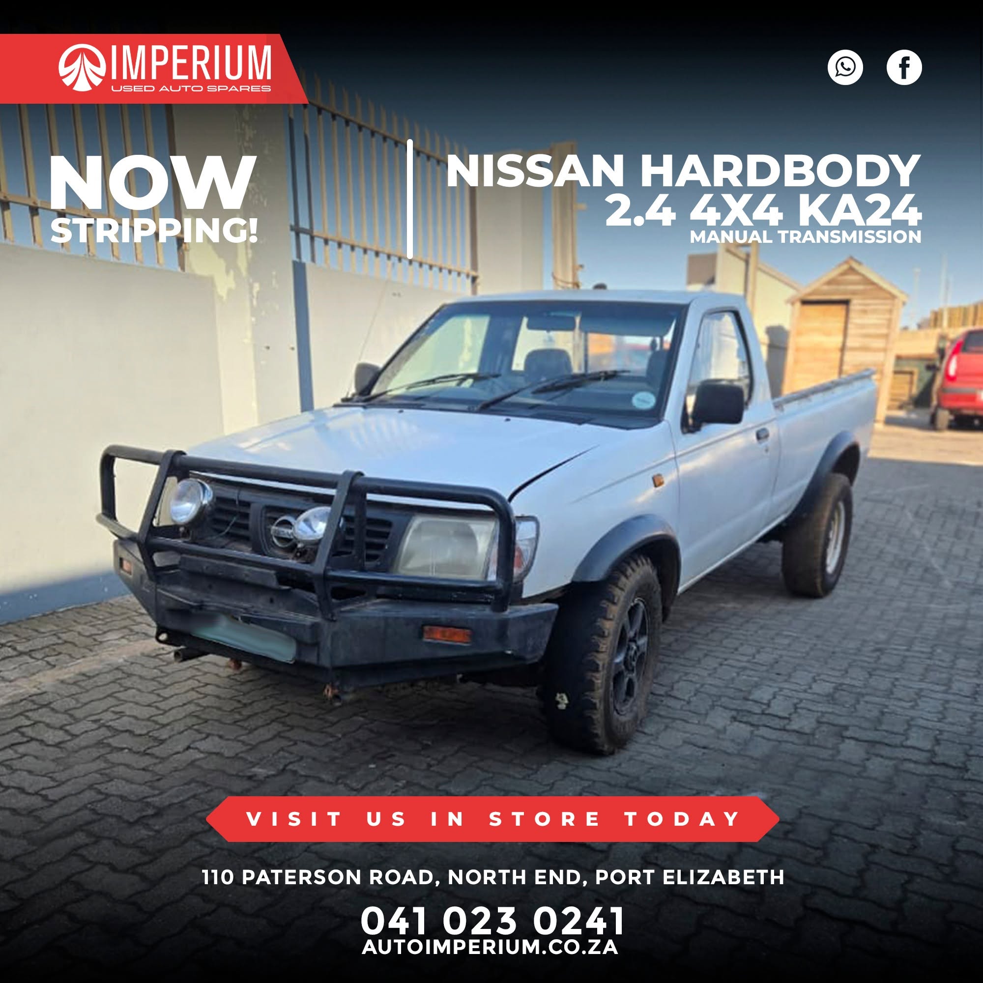 Nissan Hardbody 2.4 4X4 KA24 - Image 2
