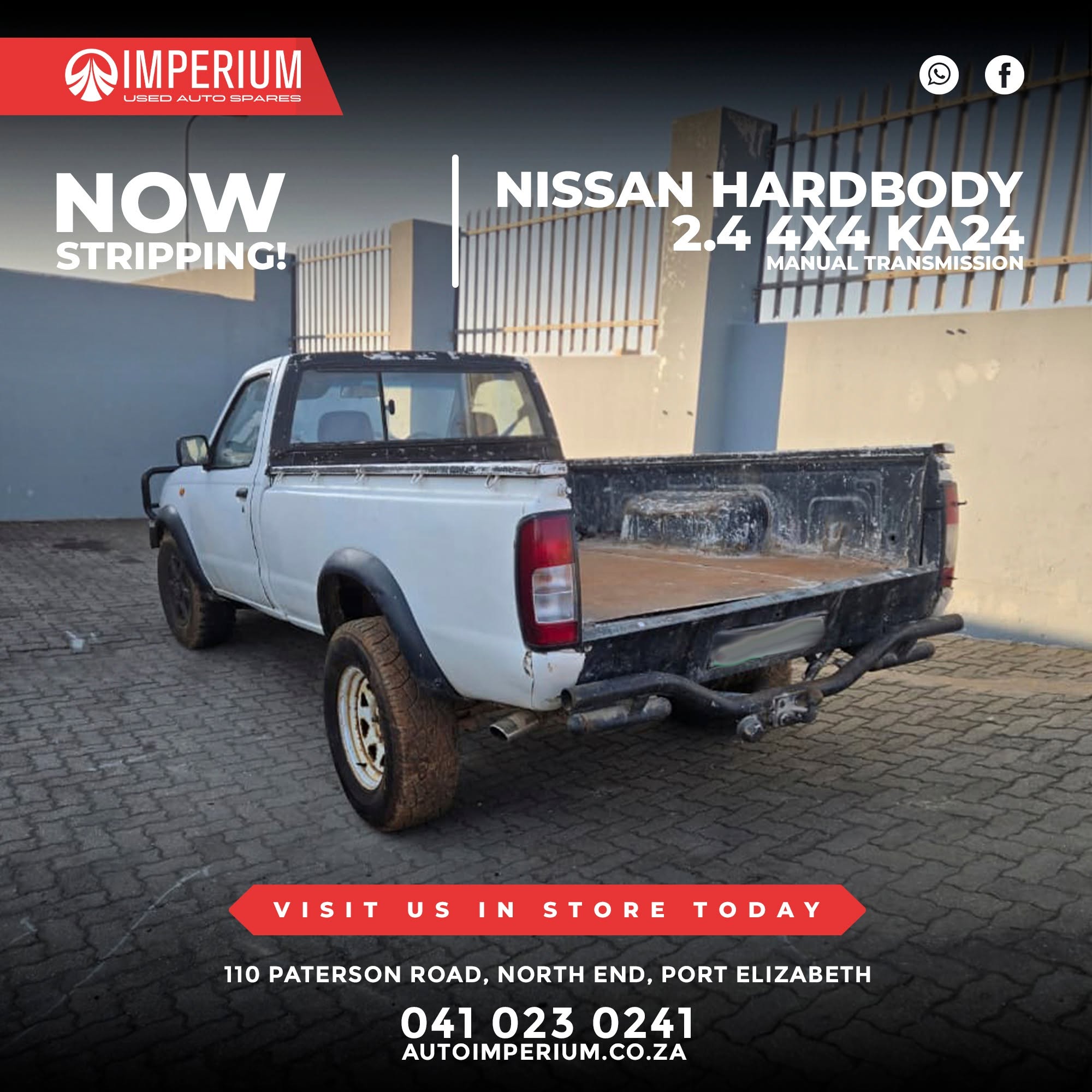 Nissan Hardbody 2.4 4X4 KA24 - Image 3
