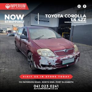 Toyota Corolla 1.4 4ZZ