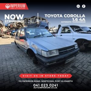 Toyota Corolla 1.6GL Twincam 16V 4A